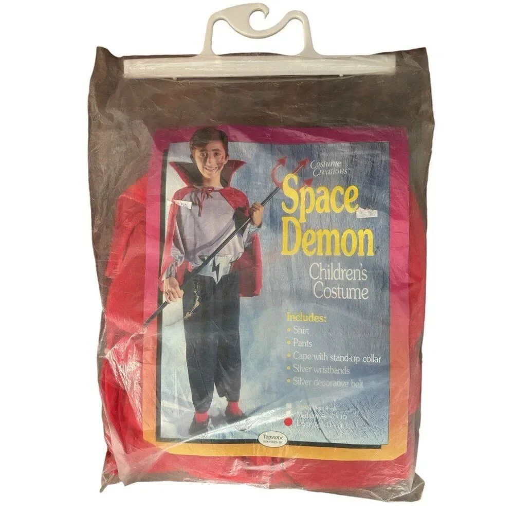 Space Demon Children’s Costume Child Size Large 11-14